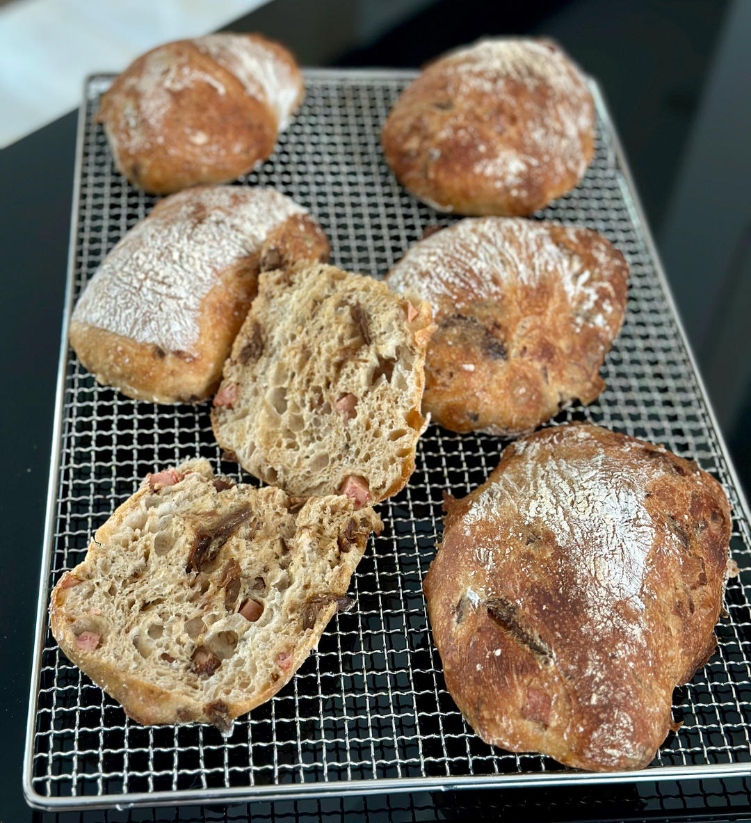 香肠芝士恰巴塔