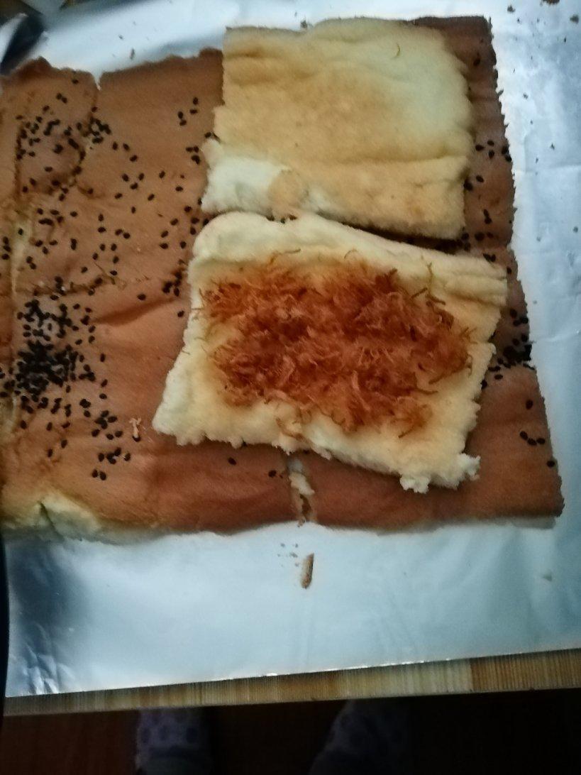 肉松戚风蛋糕卷