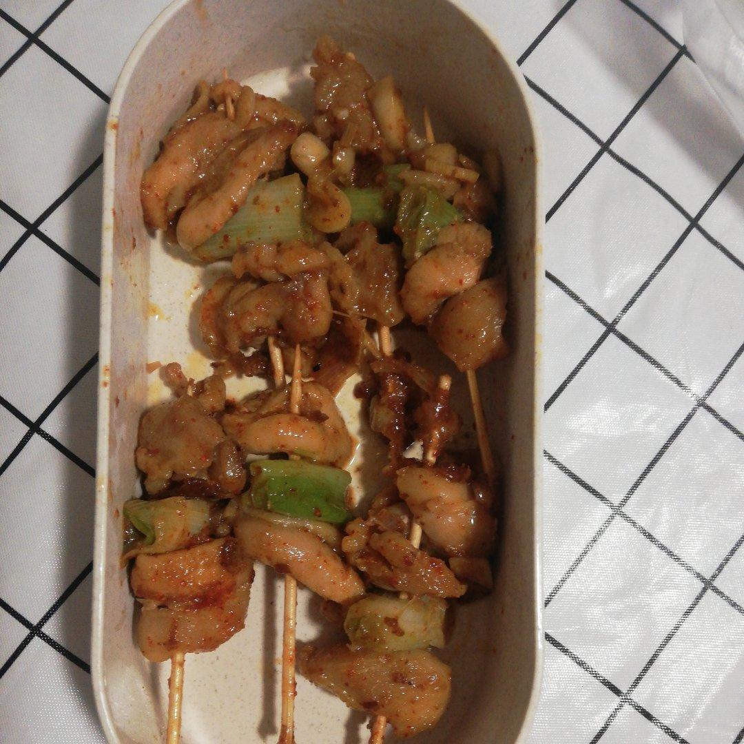 日剧里居酒屋必点菜，在家里做超级简单~和风鸡肉串