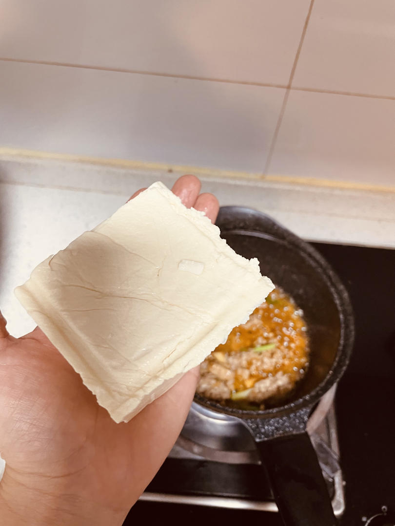 肉末蒸豆腐