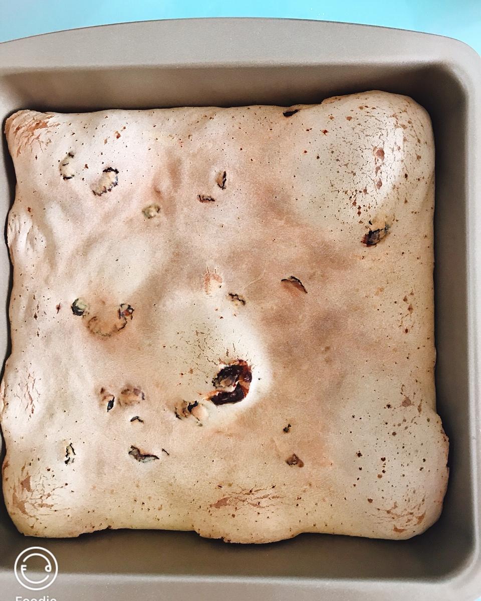 蔓越莓烤年糕（糯米粉版）