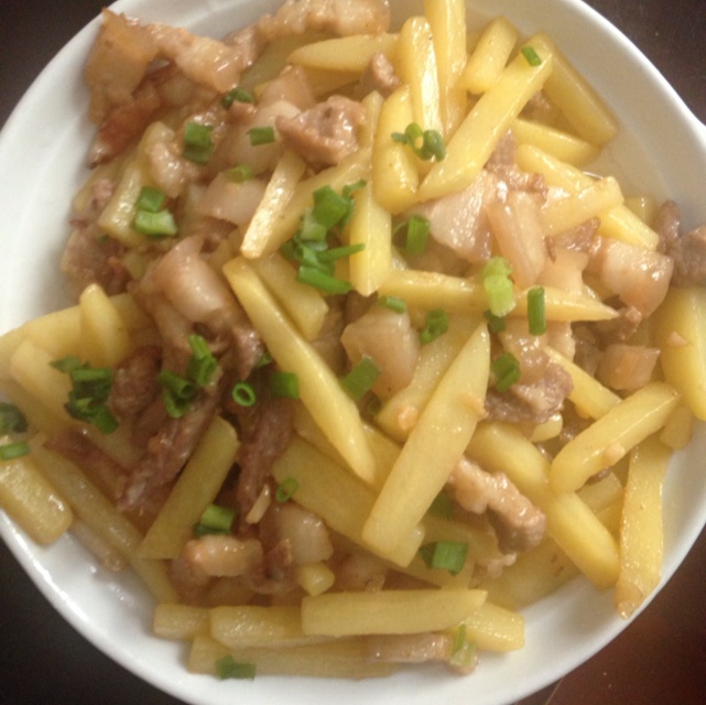 土豆炒肉丝