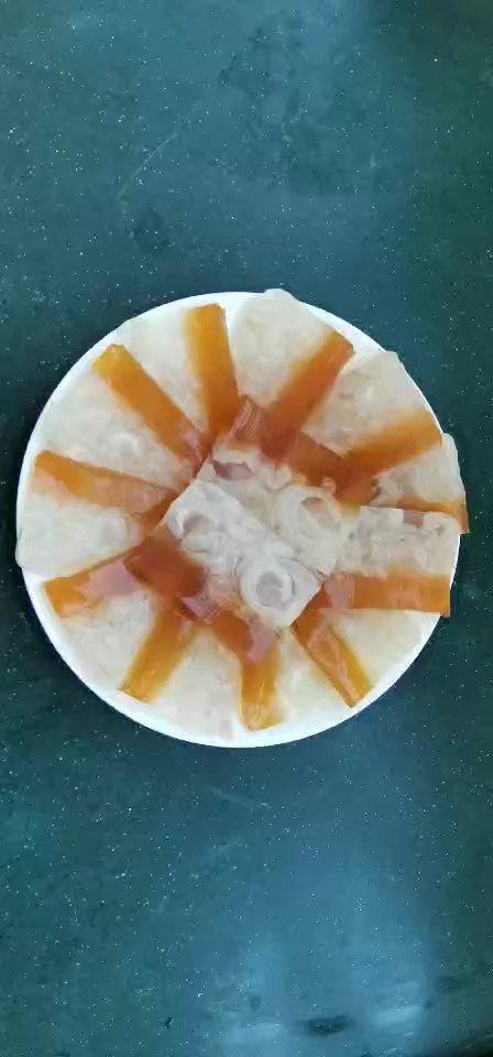 双色猪皮冻