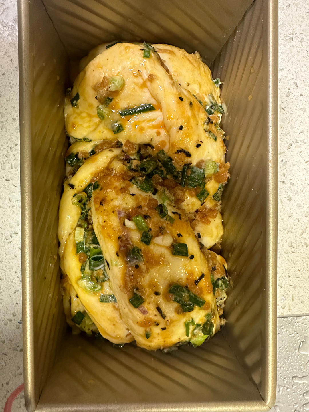 肉松香葱吐司（四种整形手法）