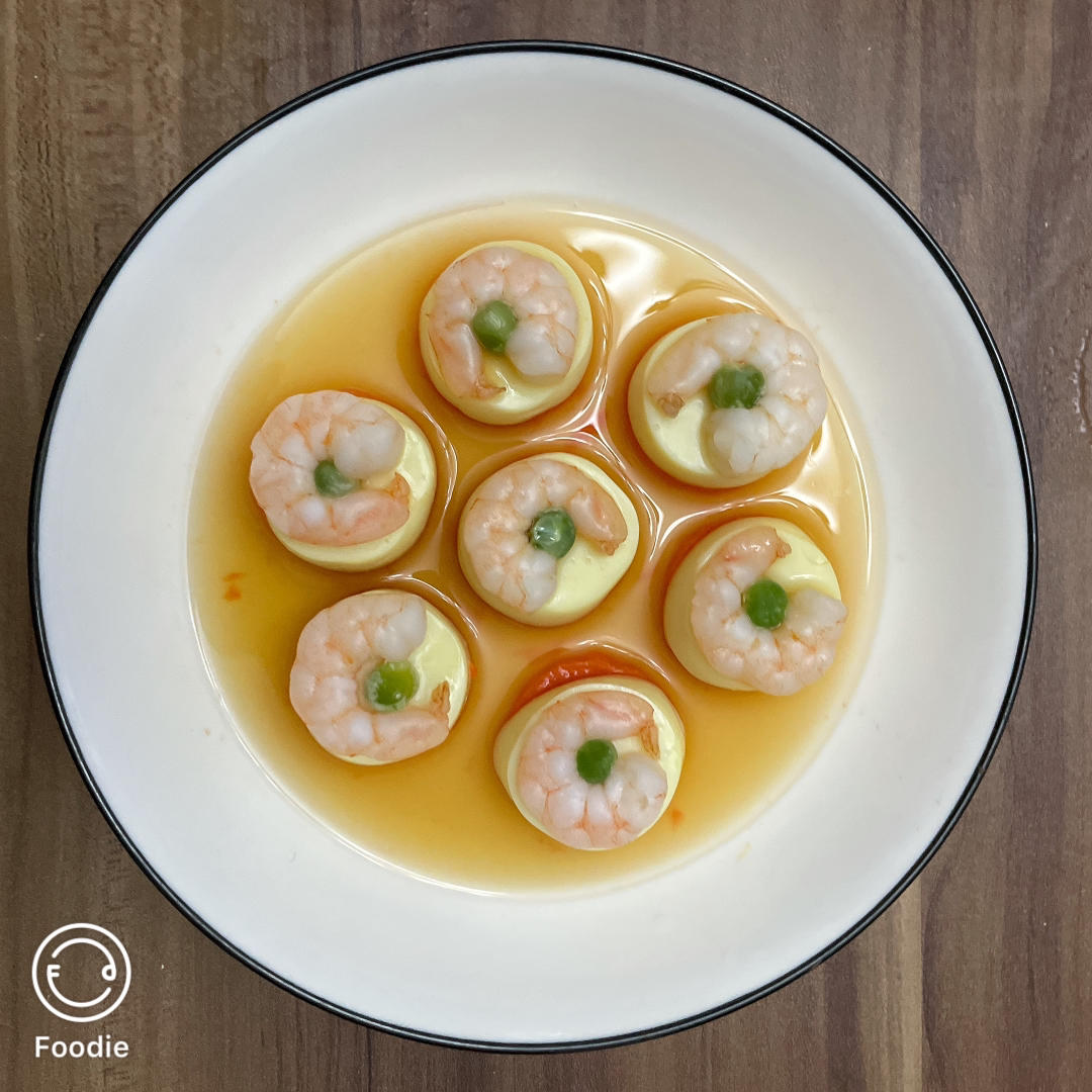 日本豆腐蒸虾仁