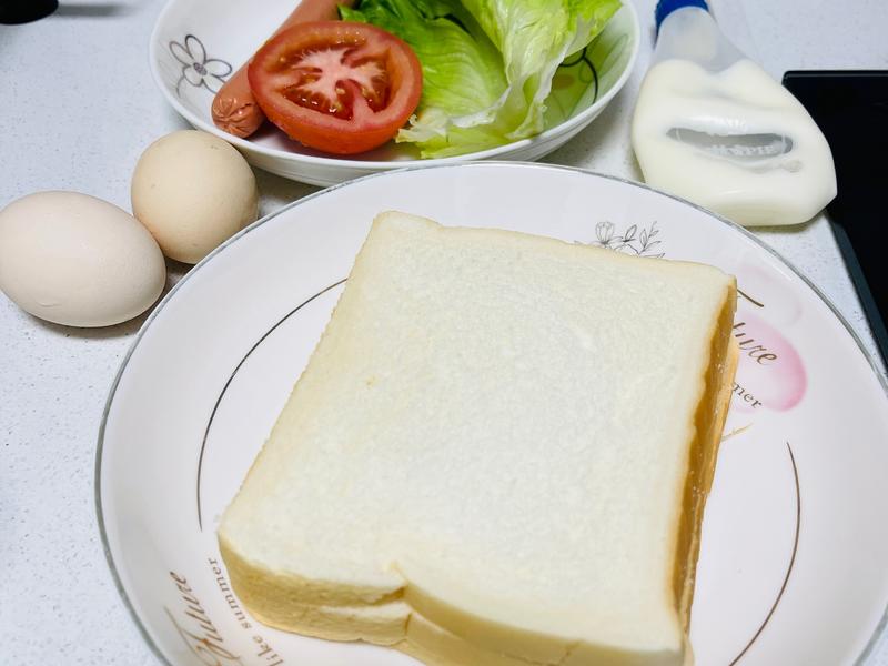 纯奶手撕吐司的做法 步骤1