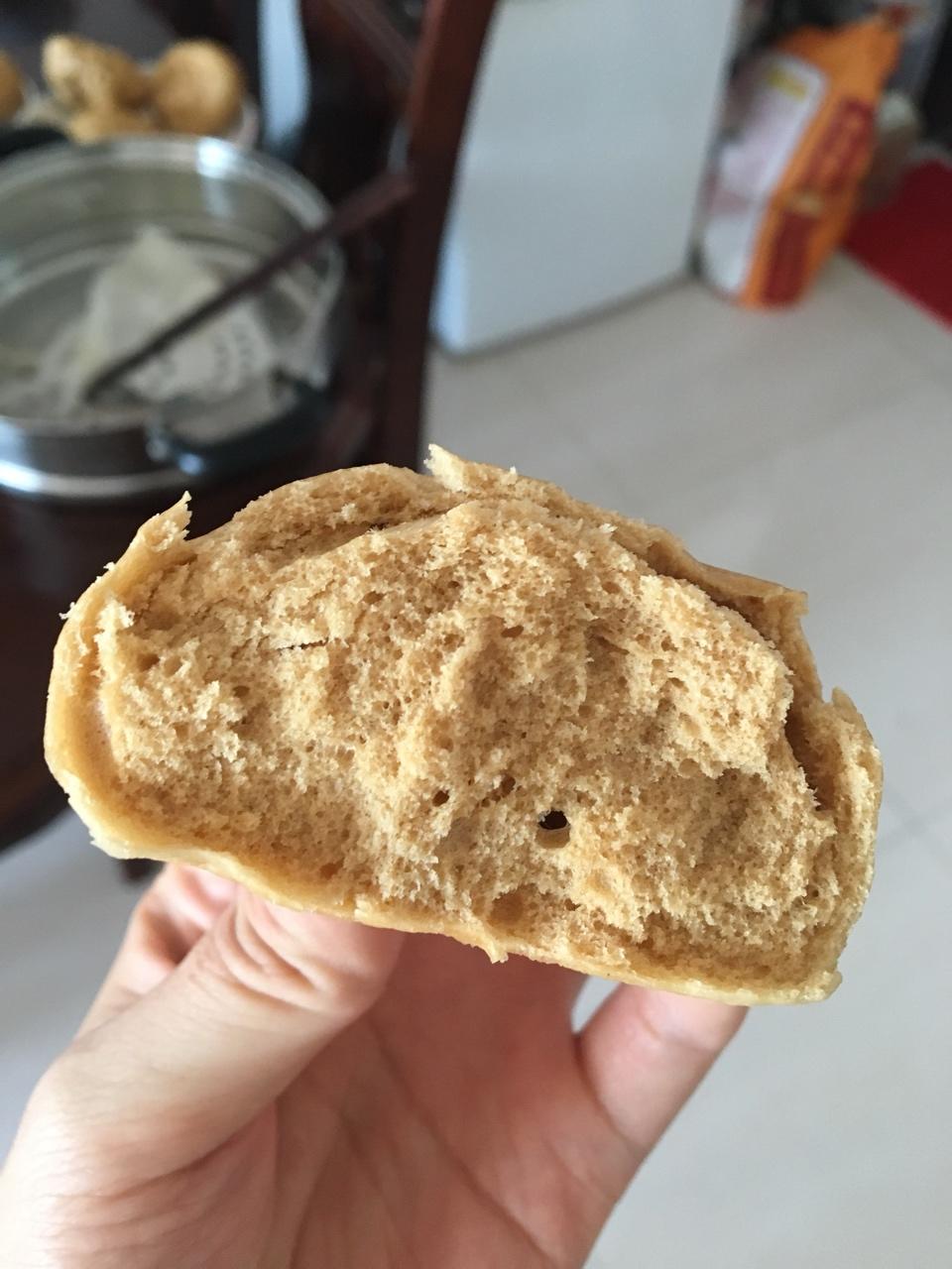有着面包口感的红糖馒头（一次发酵）