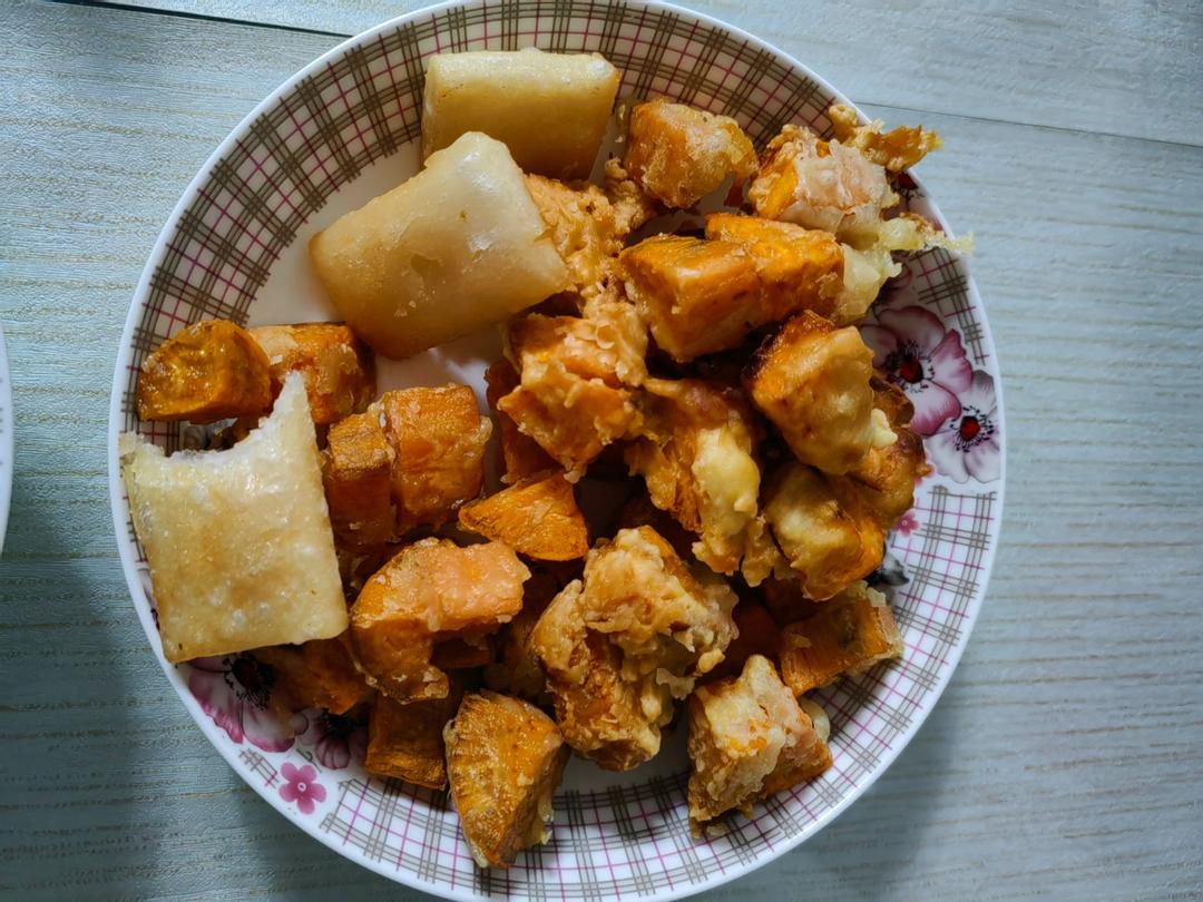㊙️街边小吃‼️红薯烙‼️充满甜蜜的回忆