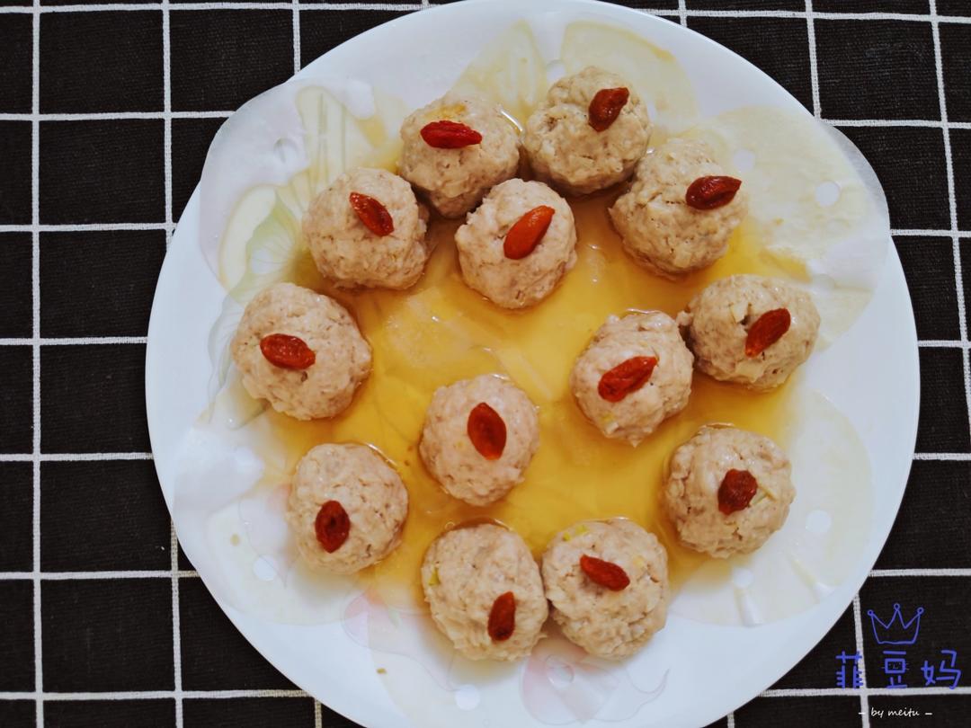 秋天最合适吃莲藕——莲藕蒸肉丸