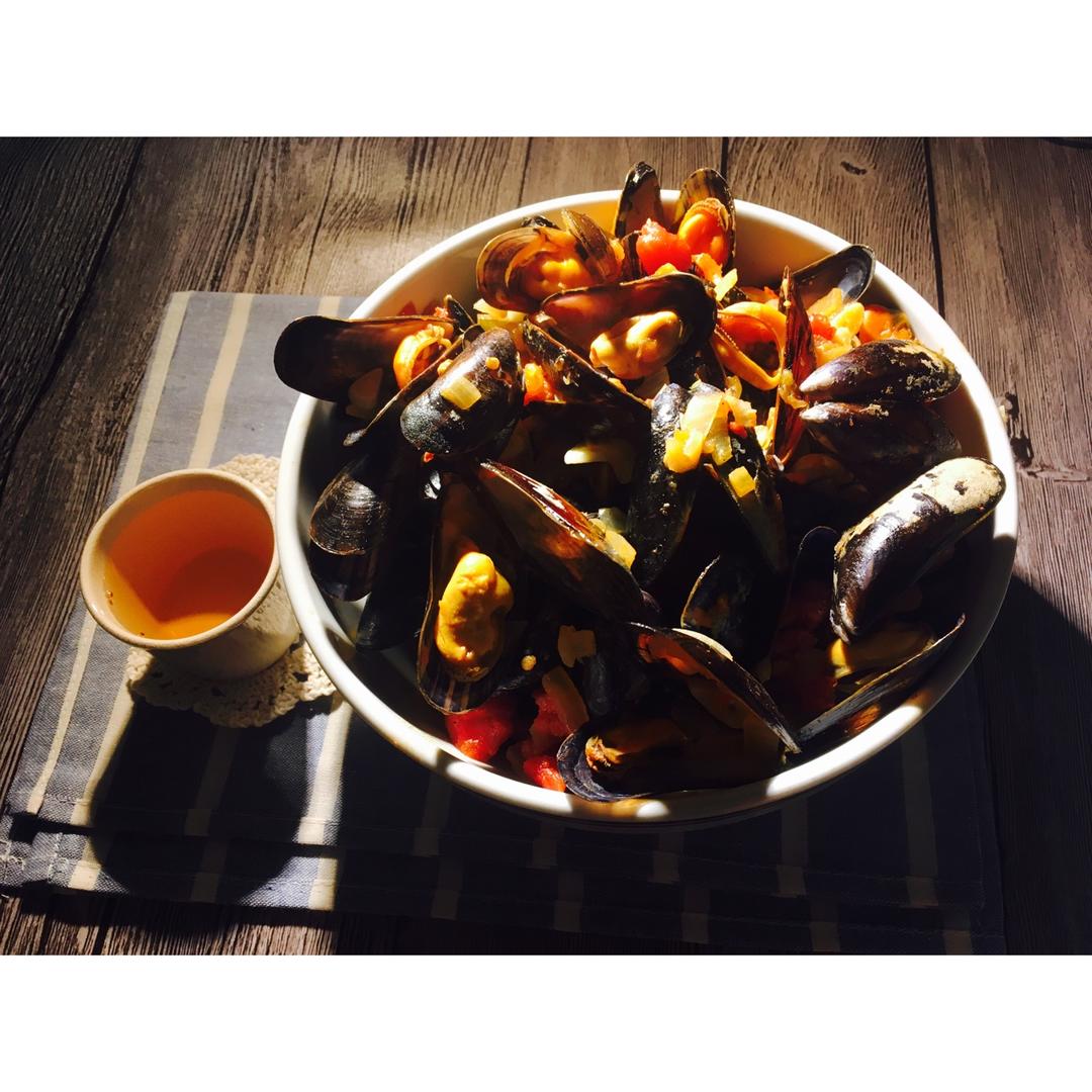 白葡萄酒海虹