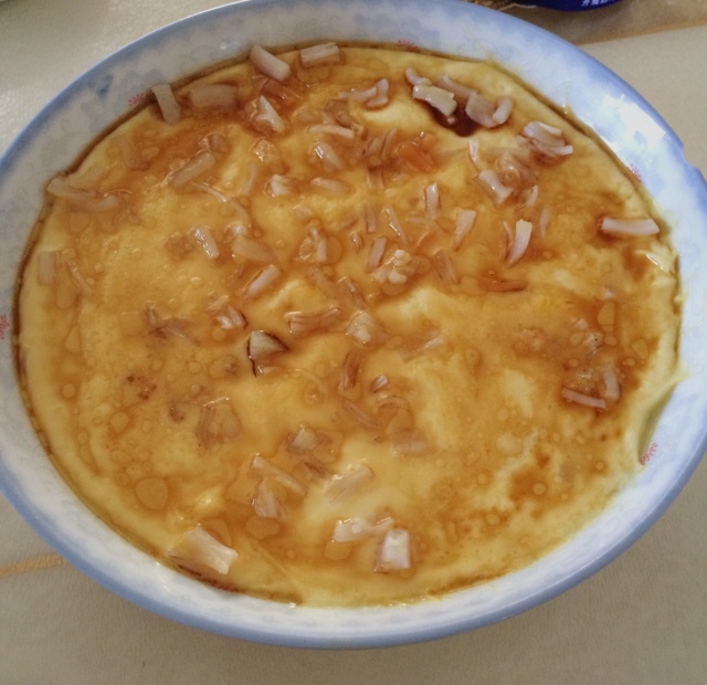 干贝蒸蛋