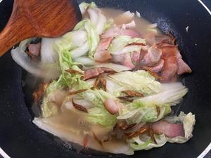 腊肉炖白菜的做法 步骤3