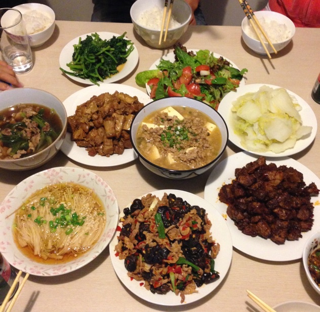 榨菜肉末蒸豆腐