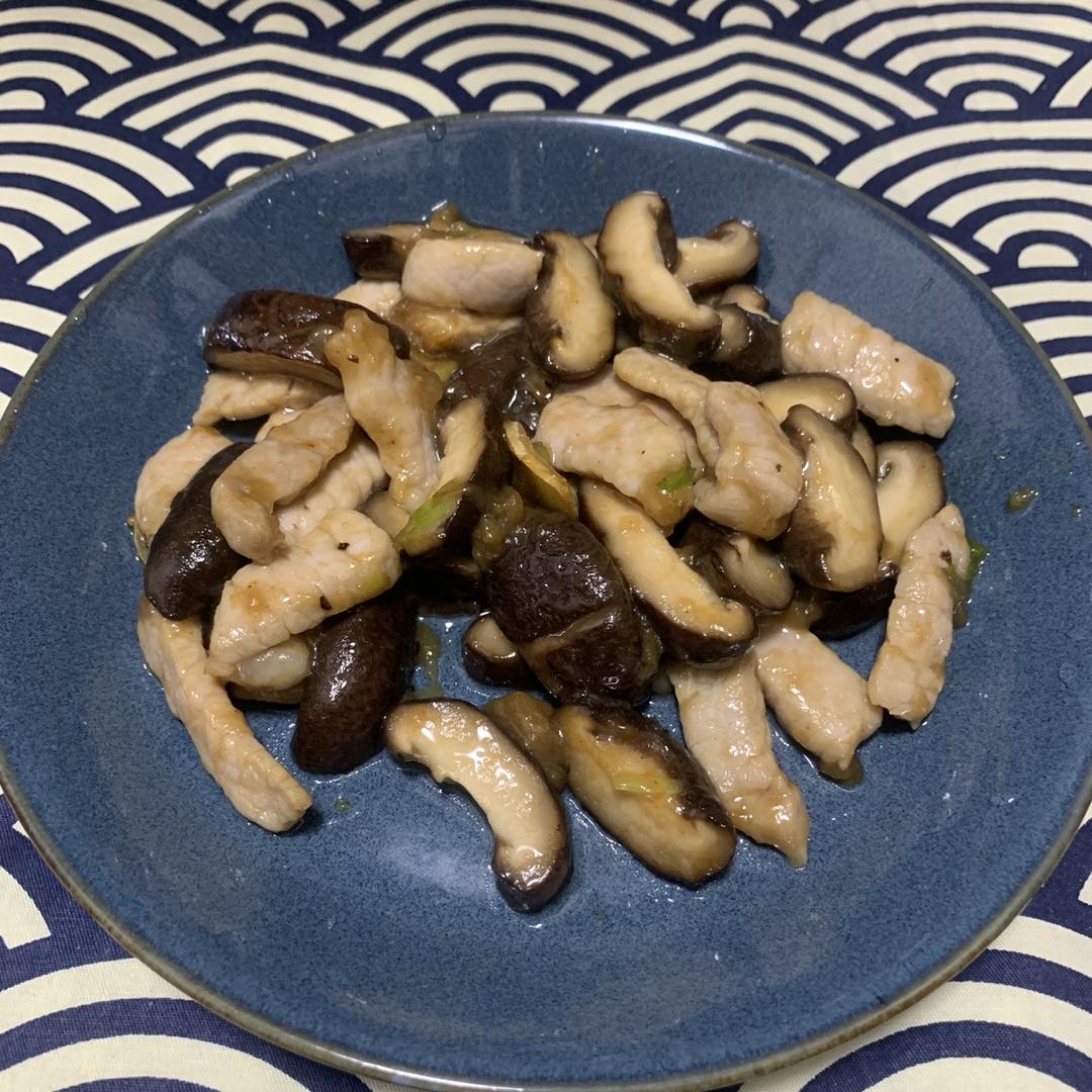 香菇炒肉