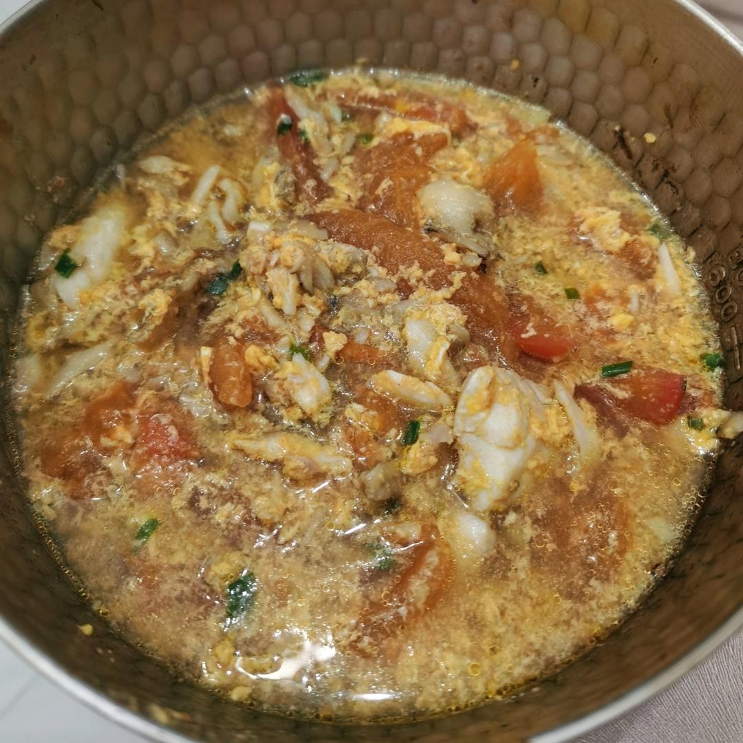 巨鲜美番茄蘑菇蛋汤