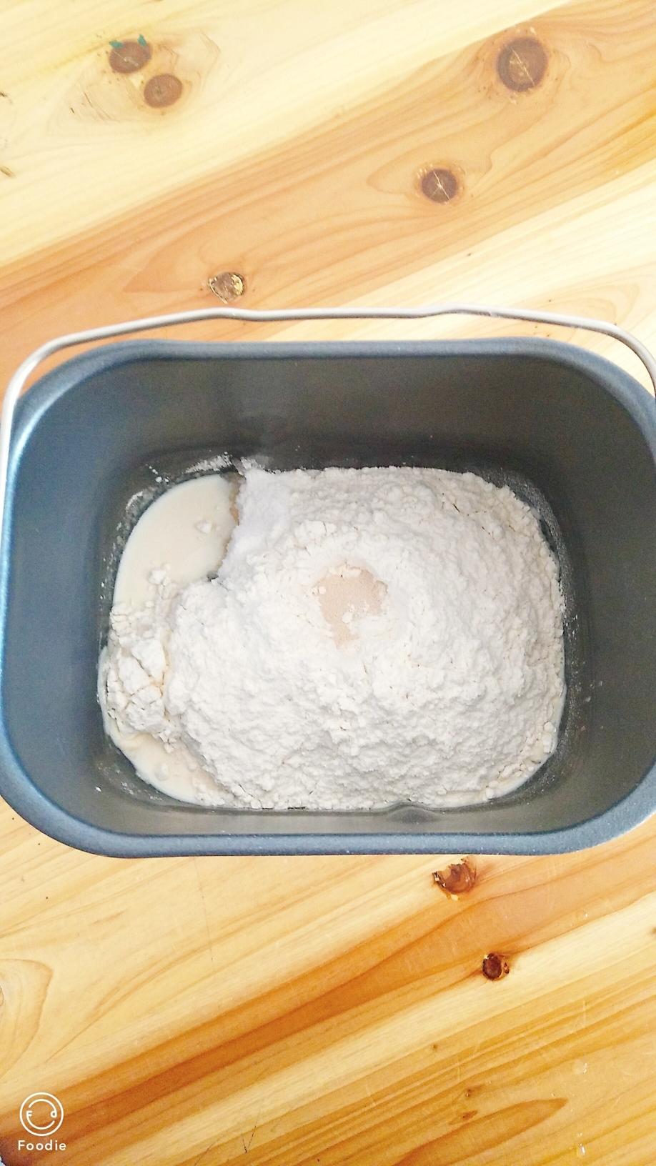 纯奶手撕吐司的做法 步骤1