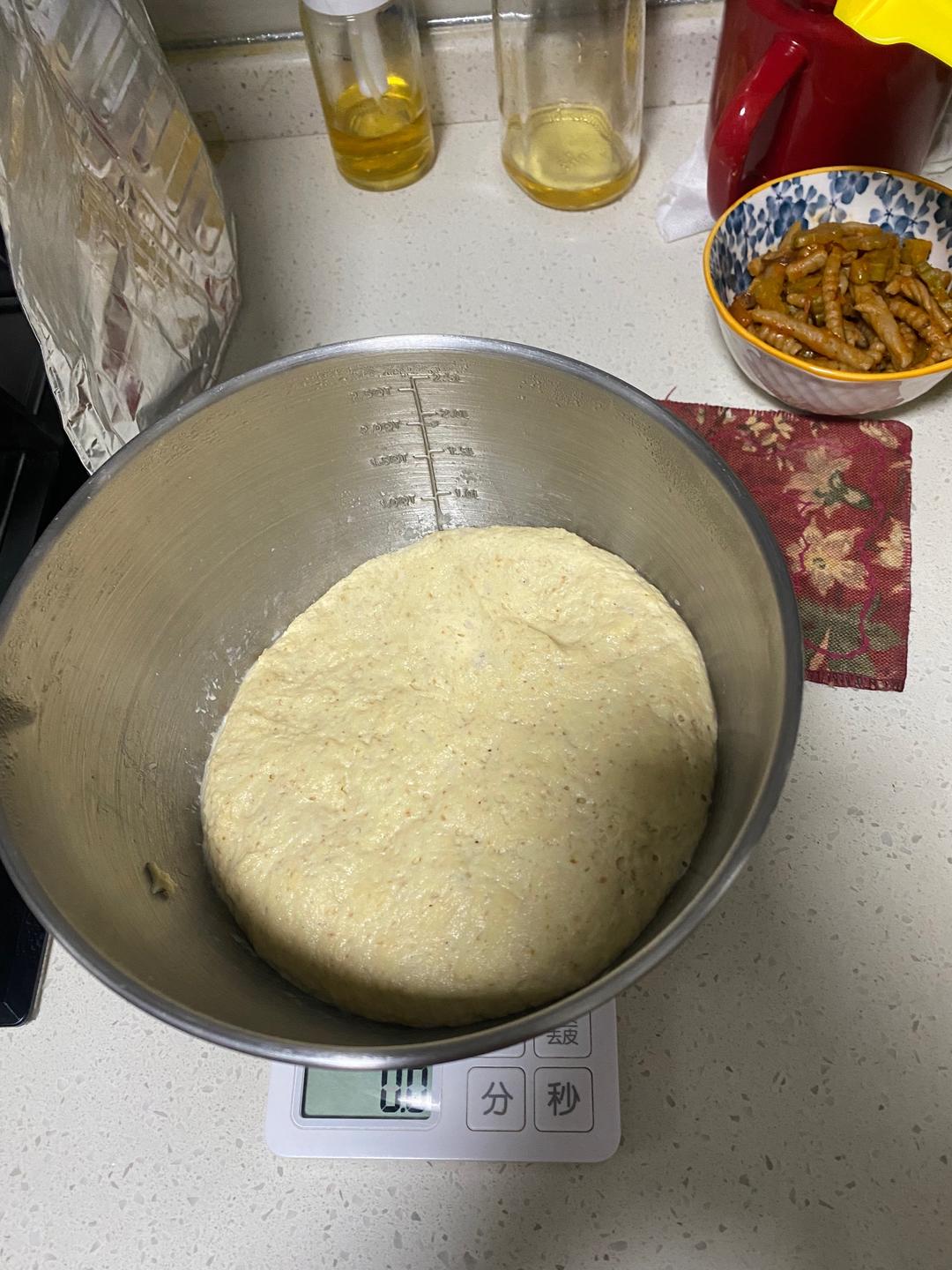 纯奶手撕吐司的做法 步骤1