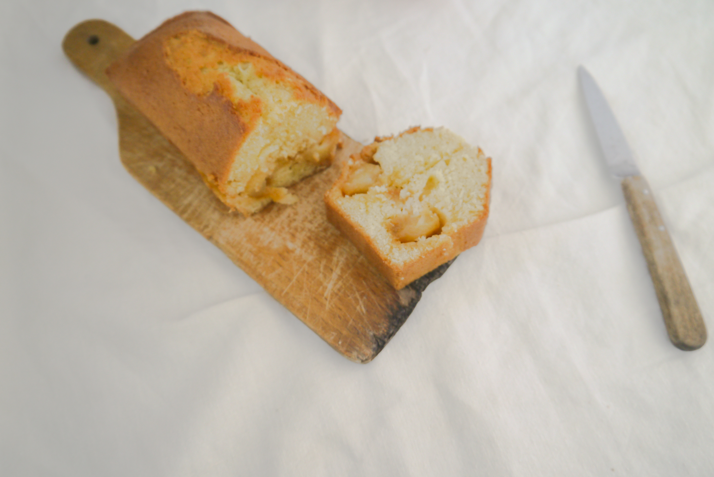 法式焦糖苹果蛋糕 cake aux pommes tatin
