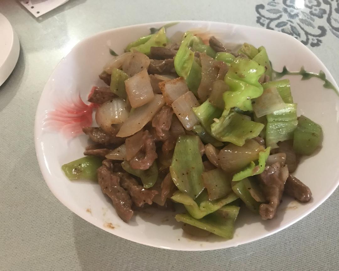 黑椒牛柳