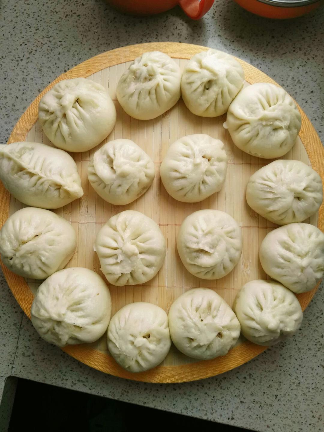 家常蒸包子（新手必学 超详 各式花卷馒头适用）