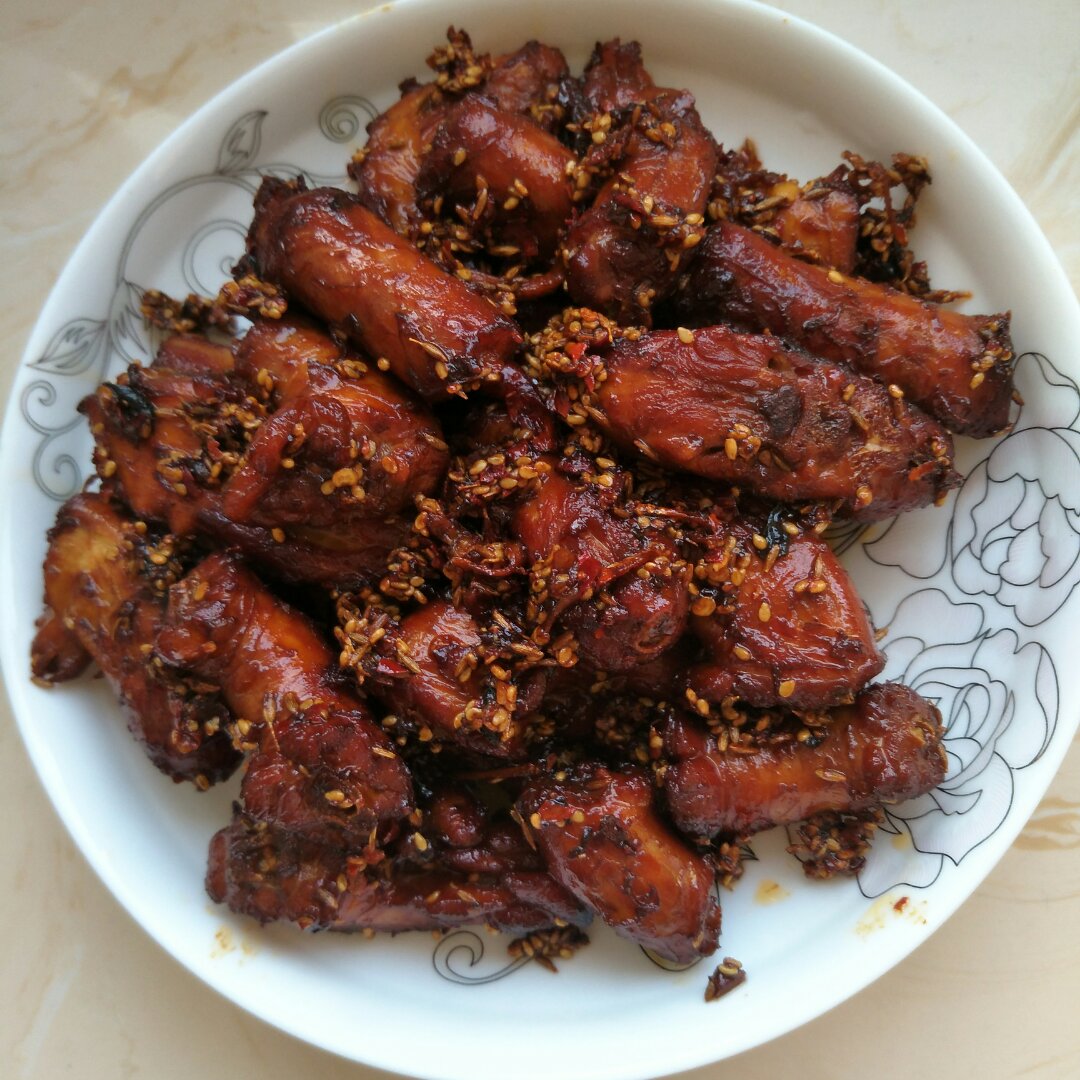 人生如戏uew0做的孜然鸡脖