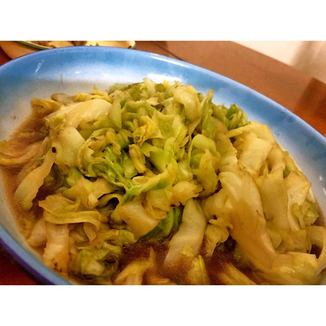 蚝油手撕包菜