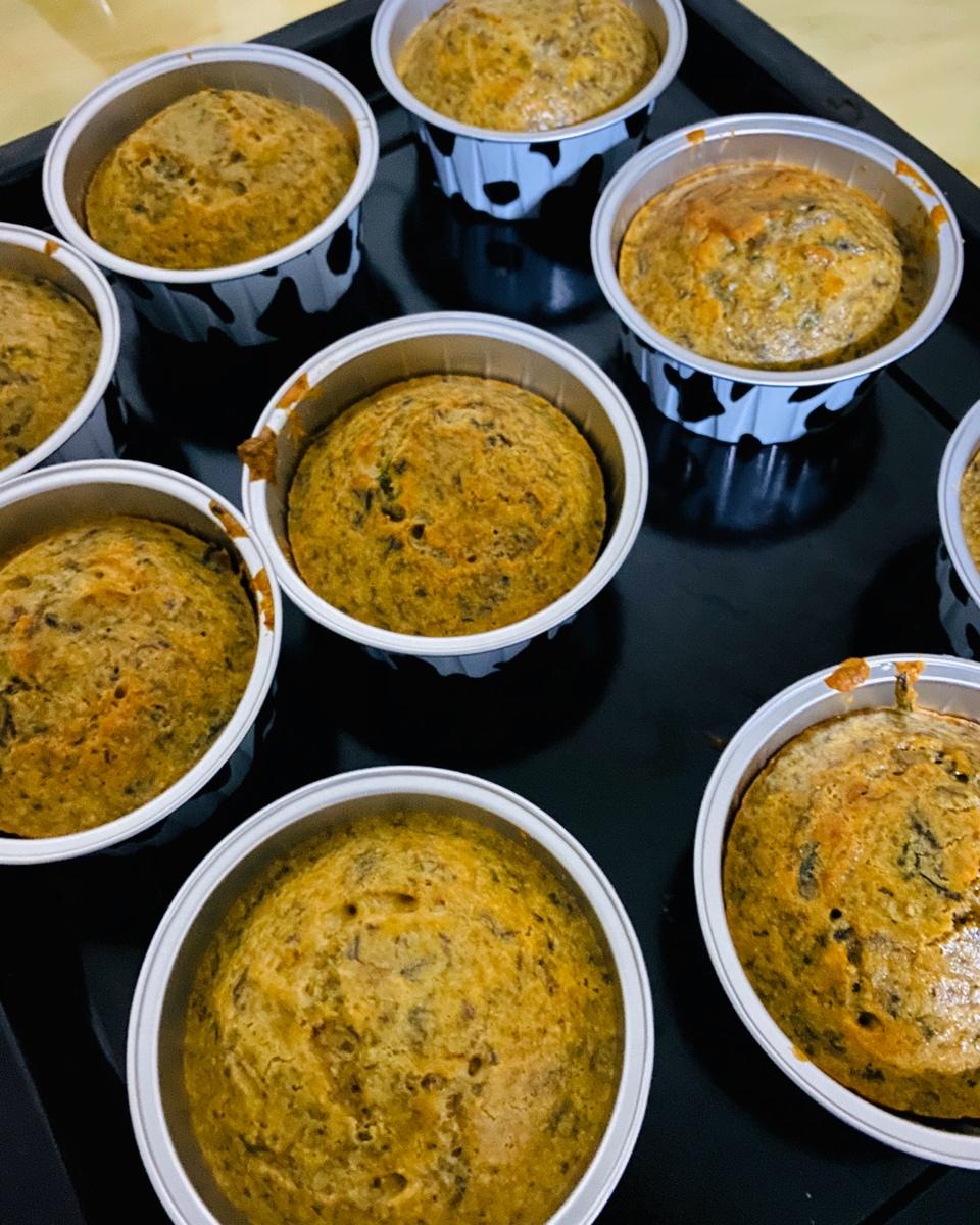 超美味超快手生酮梅干菜油渣马芬