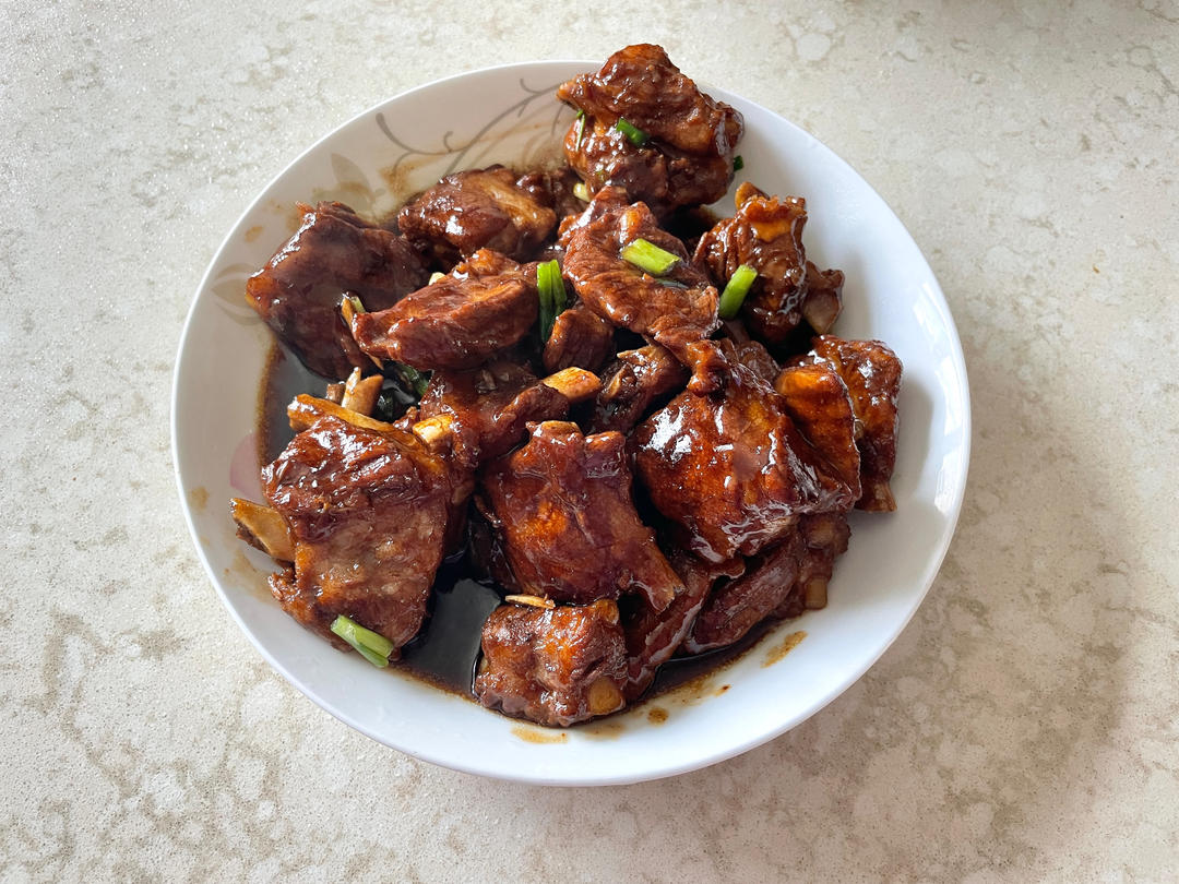 糖醋排骨/糖醋小排（不放油）（12345口诀做出正宗上海本帮）