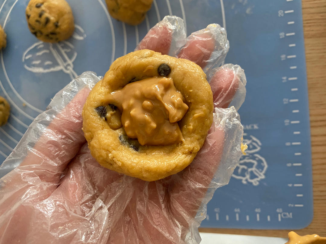 花生酱夹心巧克力软曲奇Peanut Butter Chocolate Cookies