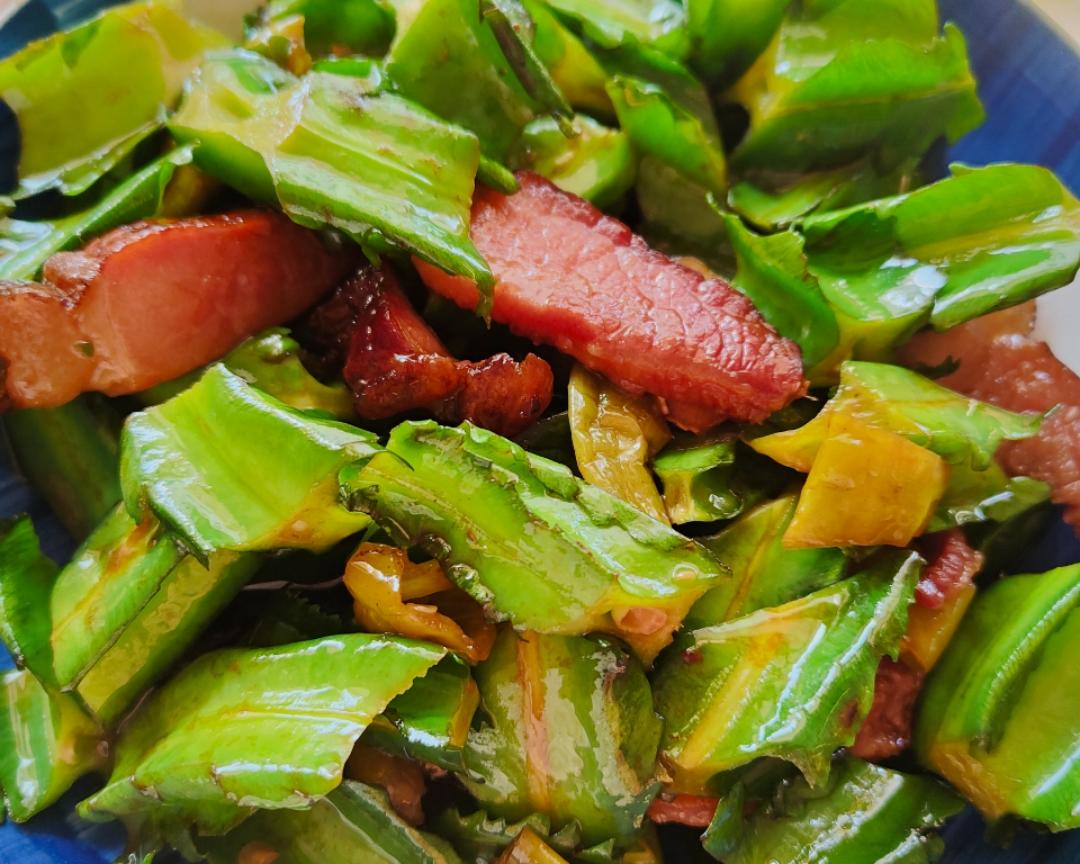 四角豆炒腊肉