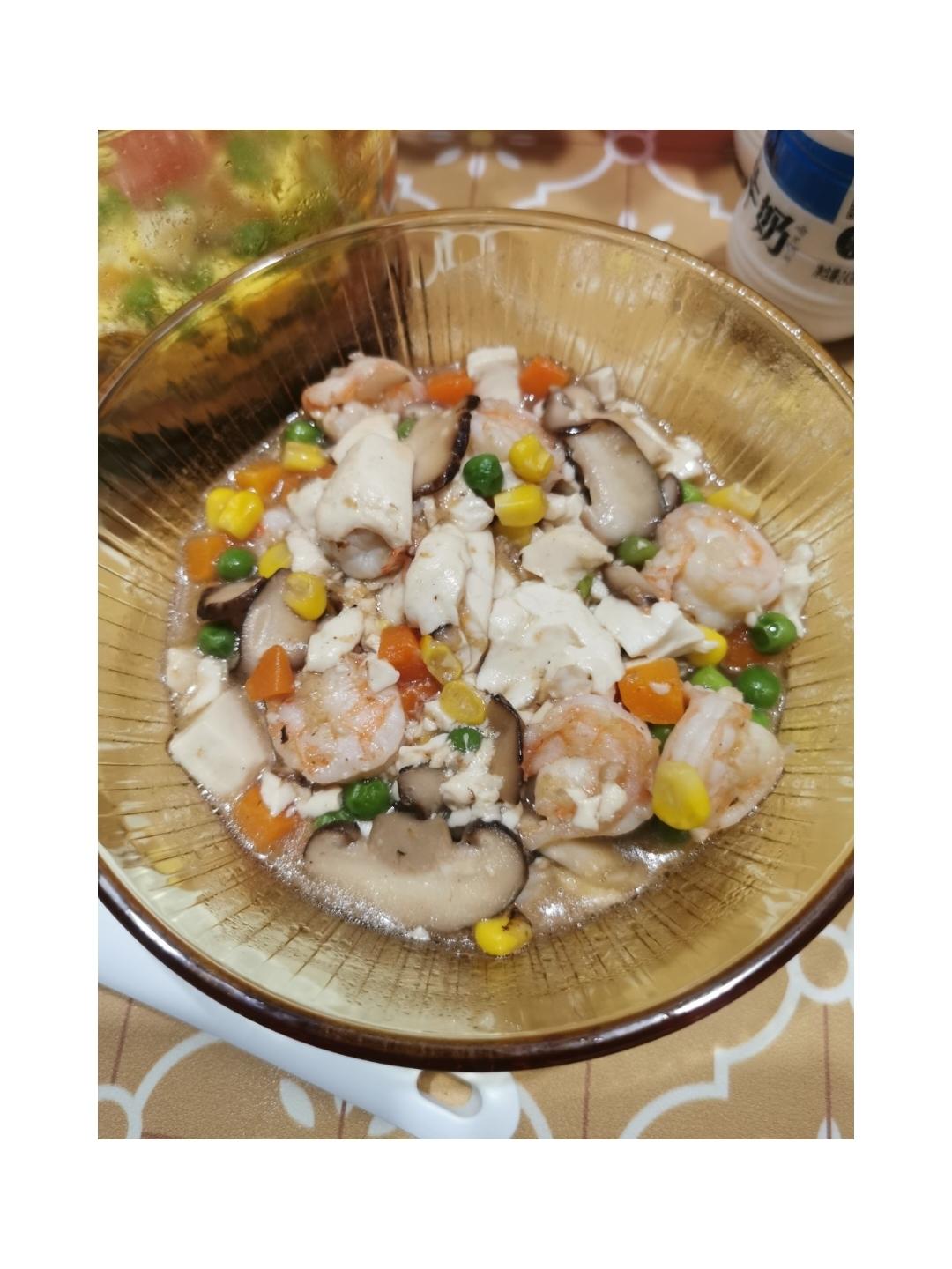 虾仁豆腐