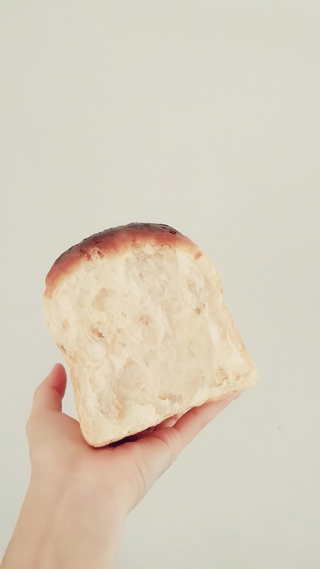 纯奶手撕吐司的做法 步骤1