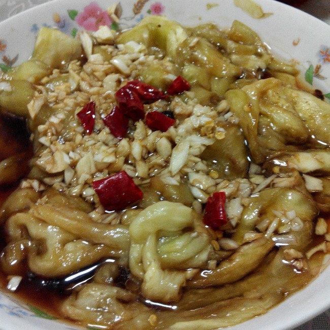 蒸茄子