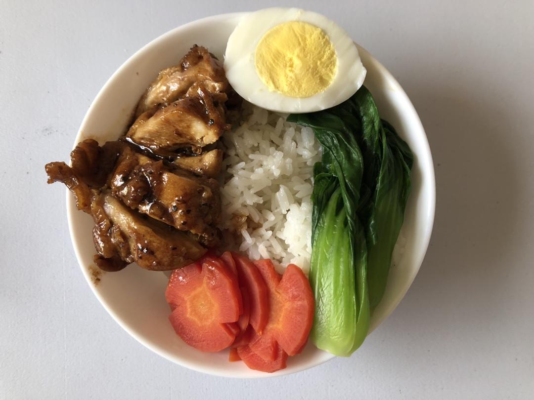 照烧鸡腿饭