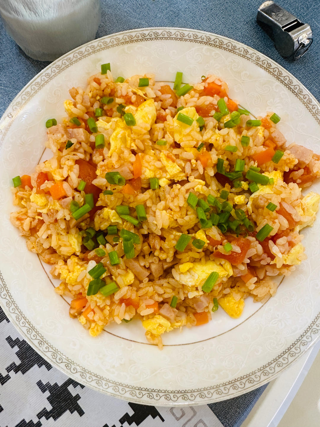 番茄鸡蛋炒饭