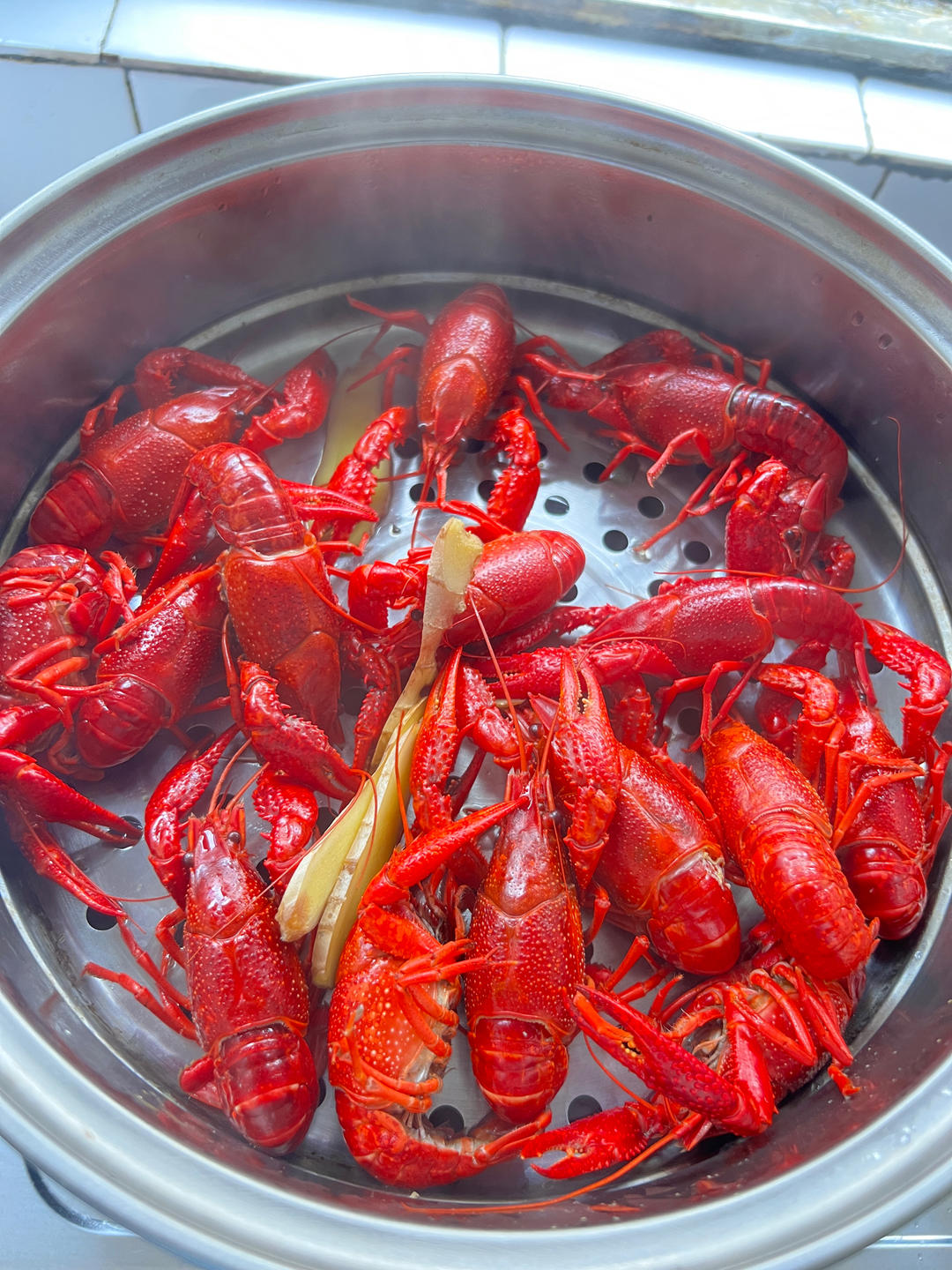 清蒸小龙虾