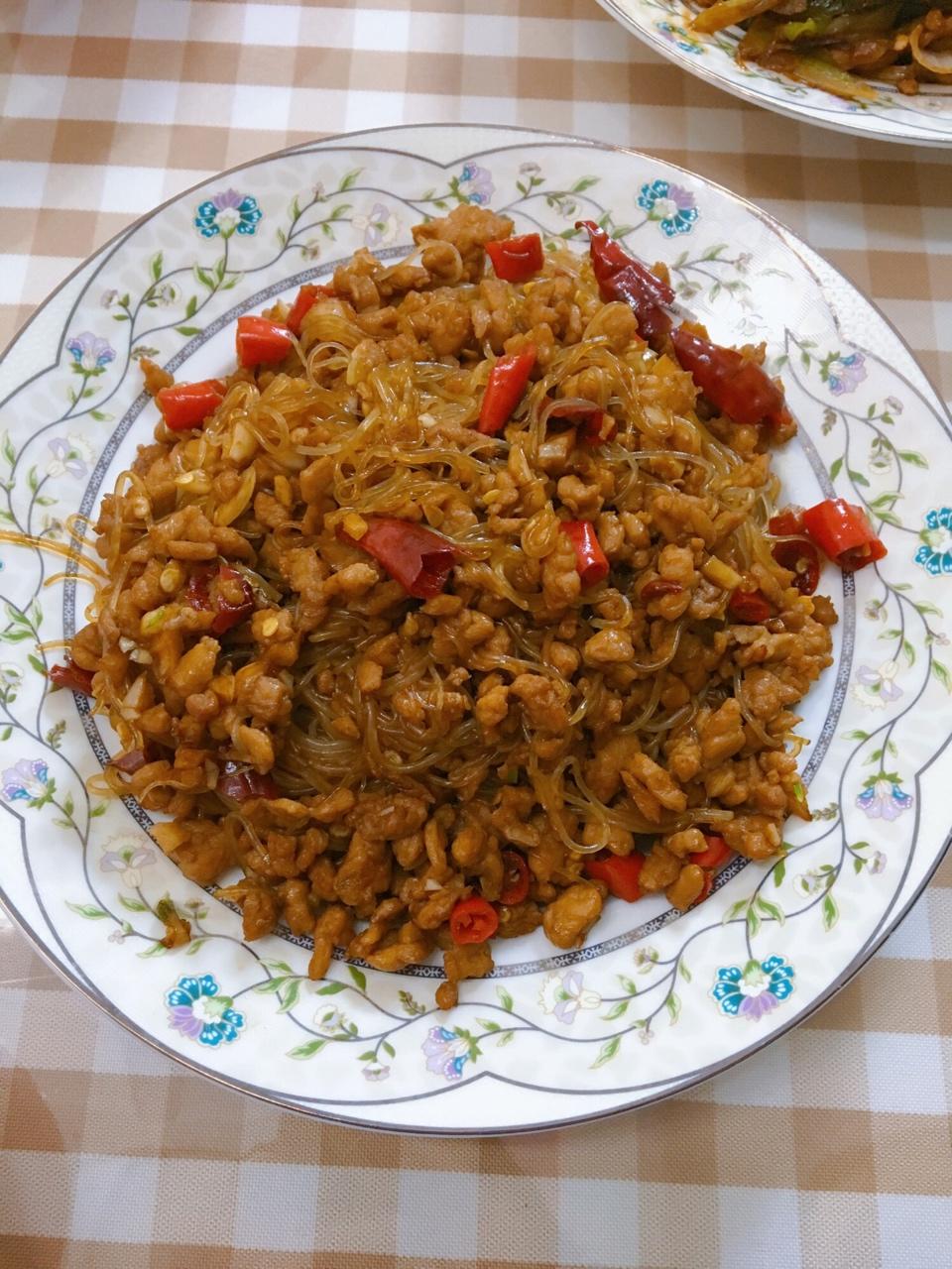 肉末粉丝-肉沫粉丝