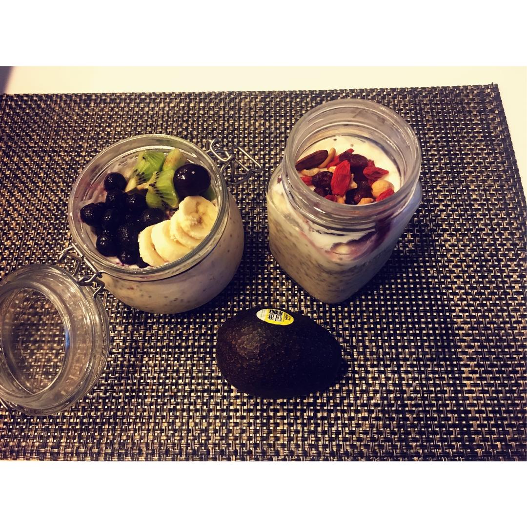 Overnight Oatmeal 隔夜早餐燕麦杯