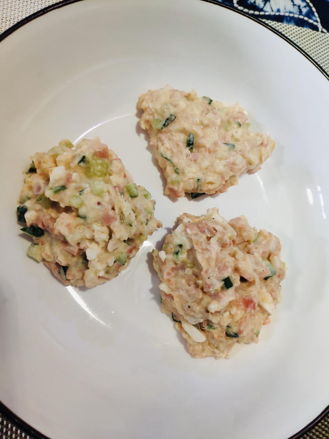 吃一口，超治愈的土豆泥沙拉的做法 步骤20