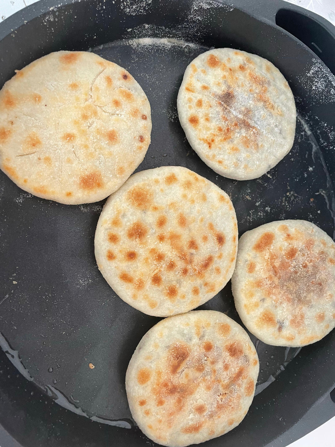 流心的红糖饼