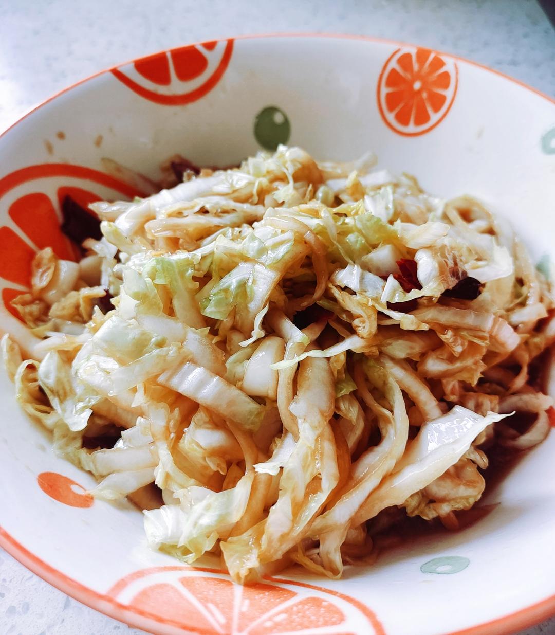 凉拌娃娃菜