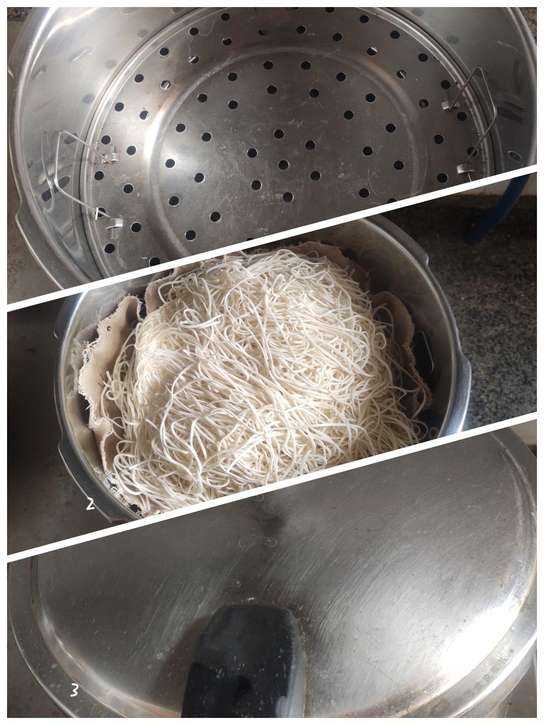 蒸面条我是这样做的的做法 步骤1
