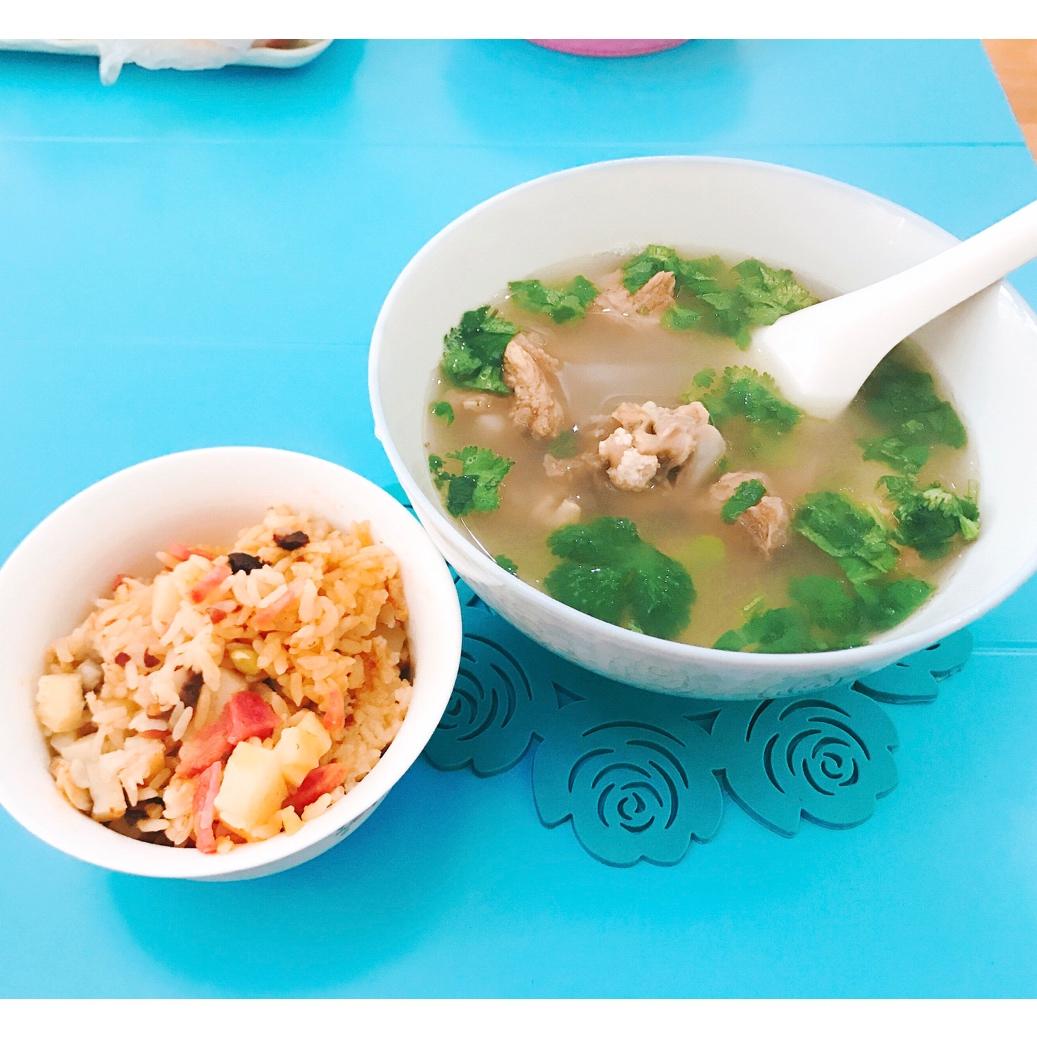 电饭锅版香菇腊肠饭