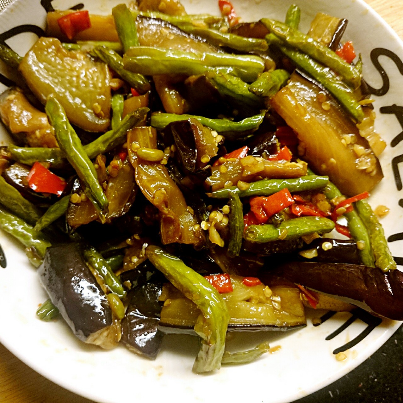 茄子豆角