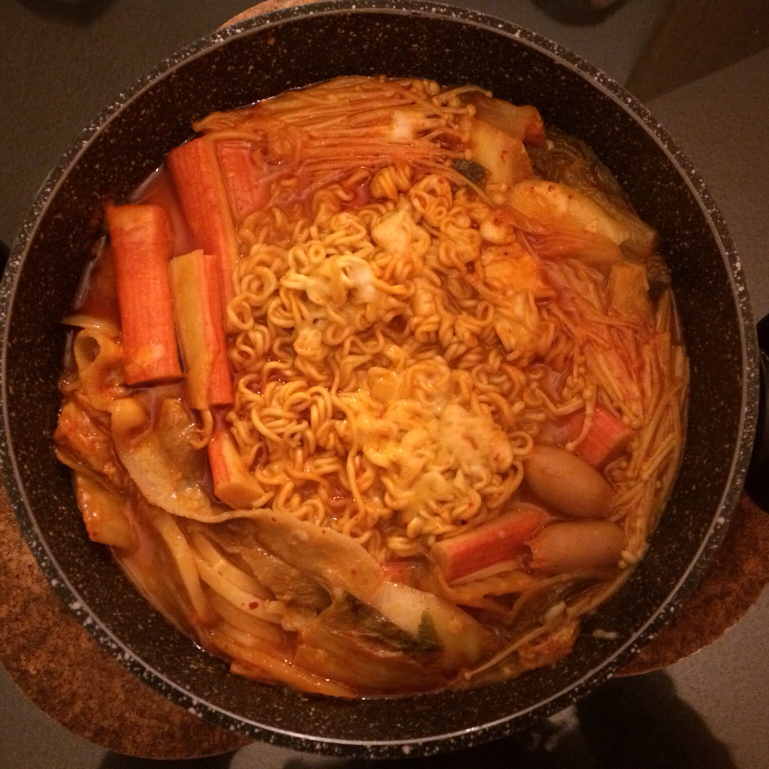 韩式芝士部队锅