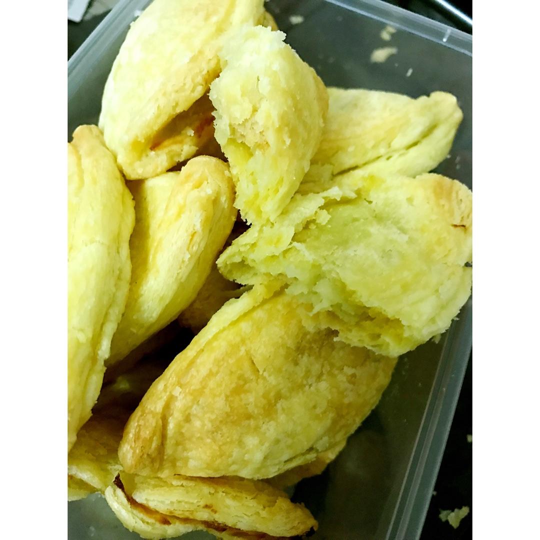 快手榴莲酥（蛋挞皮）版