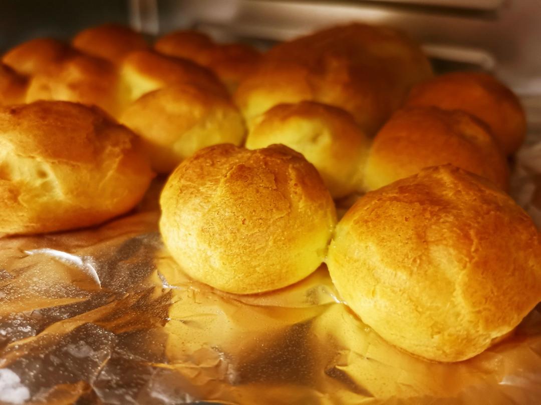 空气炸锅奶油泡芙