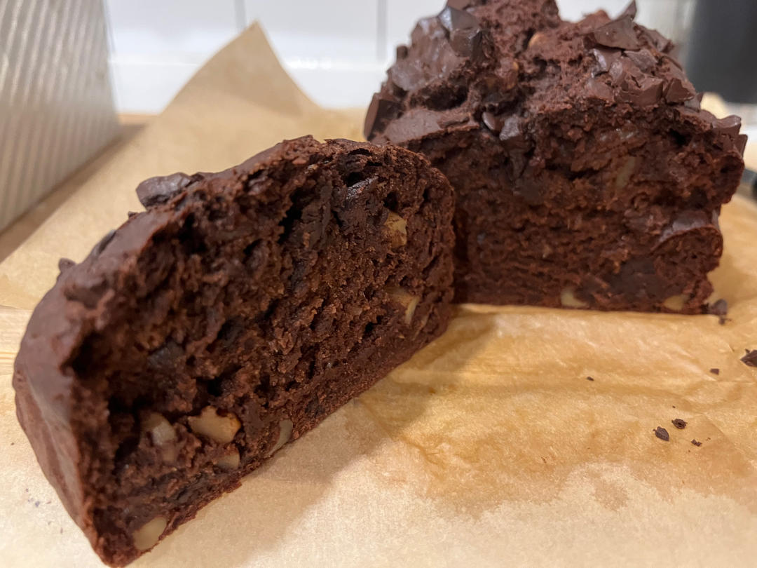 巧克力核桃香蕉蛋糕的做法