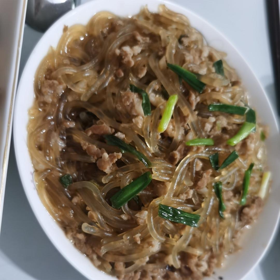 蚂蚁上树——肉末粉条的完美结合