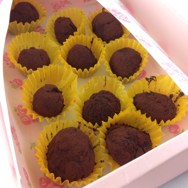 jenniferbb做的朗姆松露巧克力